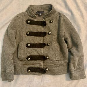 Gap Kids Girls toggle sweatshirt (Size4-5)